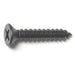 #14 x 1-1/2" Black Steel Phillips Flat Head Sheet Metal Screws