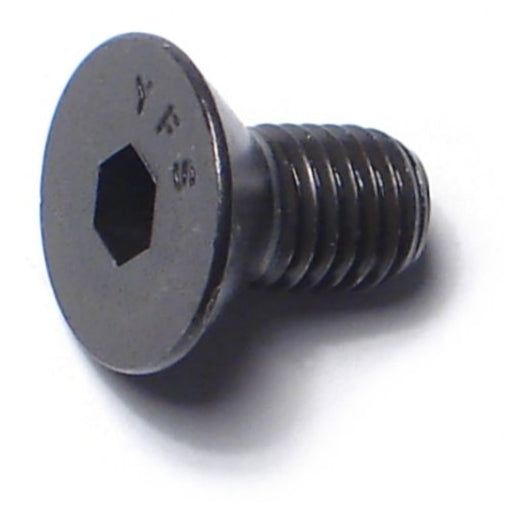 1/4"-28 x 1/2" Plain Steel Fine Thread Flat Head Socket Cap Screws