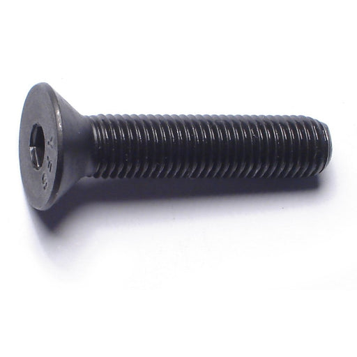 5/16"-24 x 1-1/2" Plain Steel Fine Thread Flat Head Socket Cap Screws