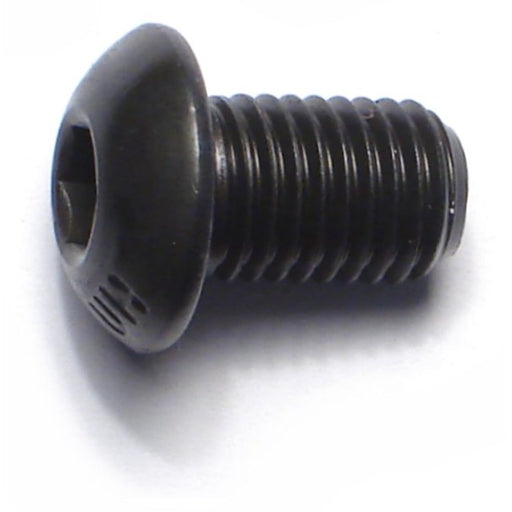5/16"-24 x 1/2" Plain Steel Fine Thread Button Head Socket Cap Screws