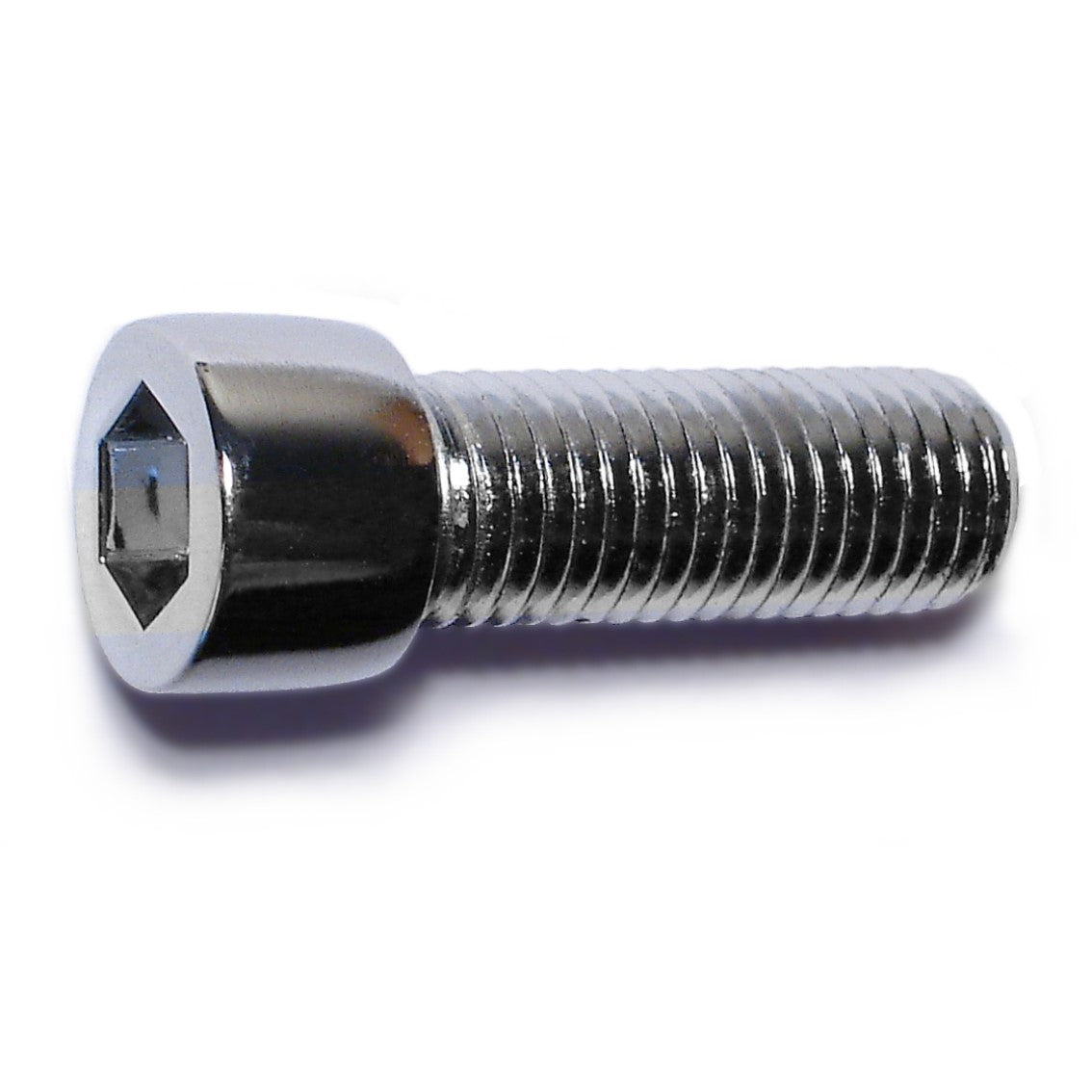 5/16"-24 x 7/8" Chrome Plated Steel Fine Thread Smooth Head Socket Cap Screws