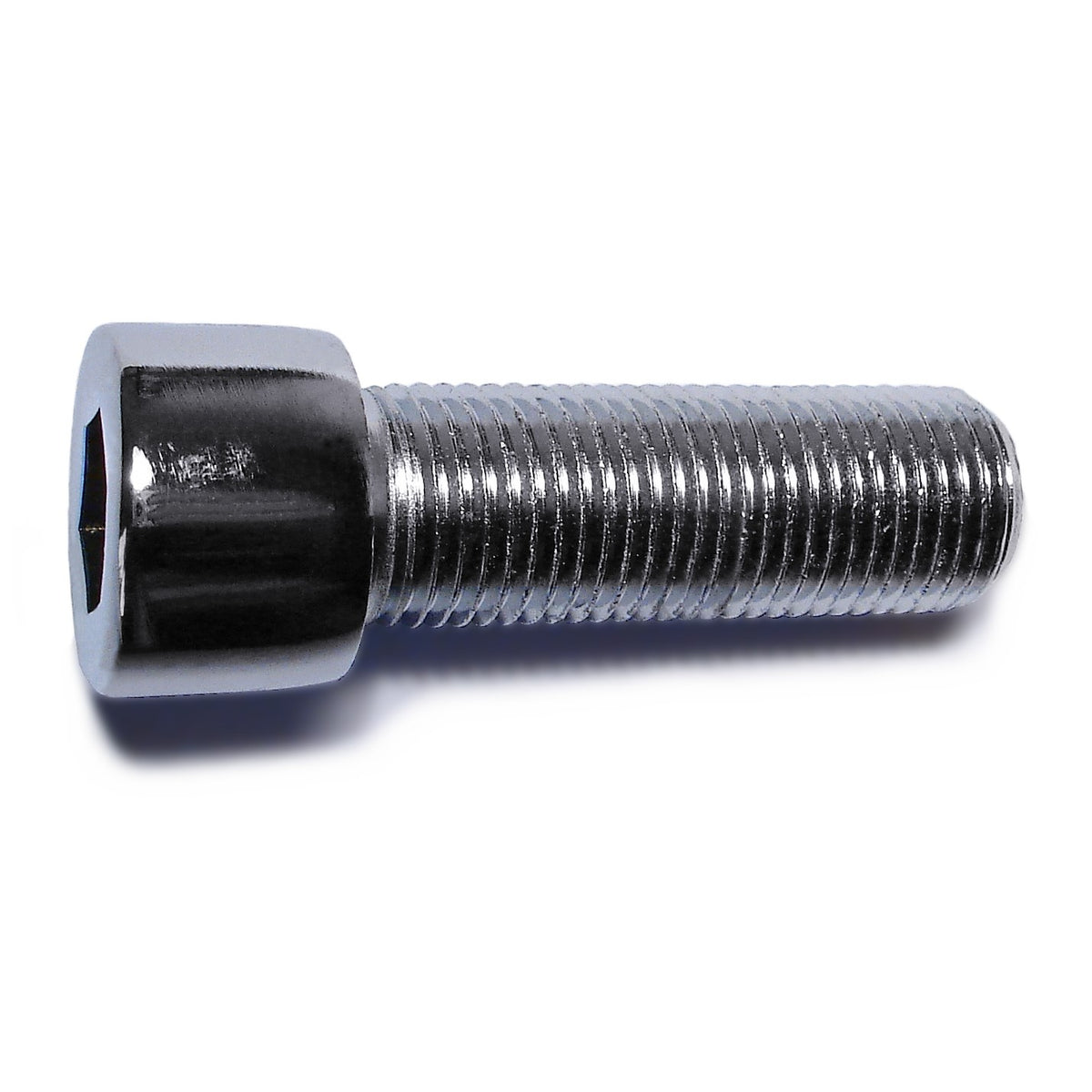 1/2"-20 x 1-1/2" Chrome Plated Steel Fine Thread Smooth Head Socket Cap Screws