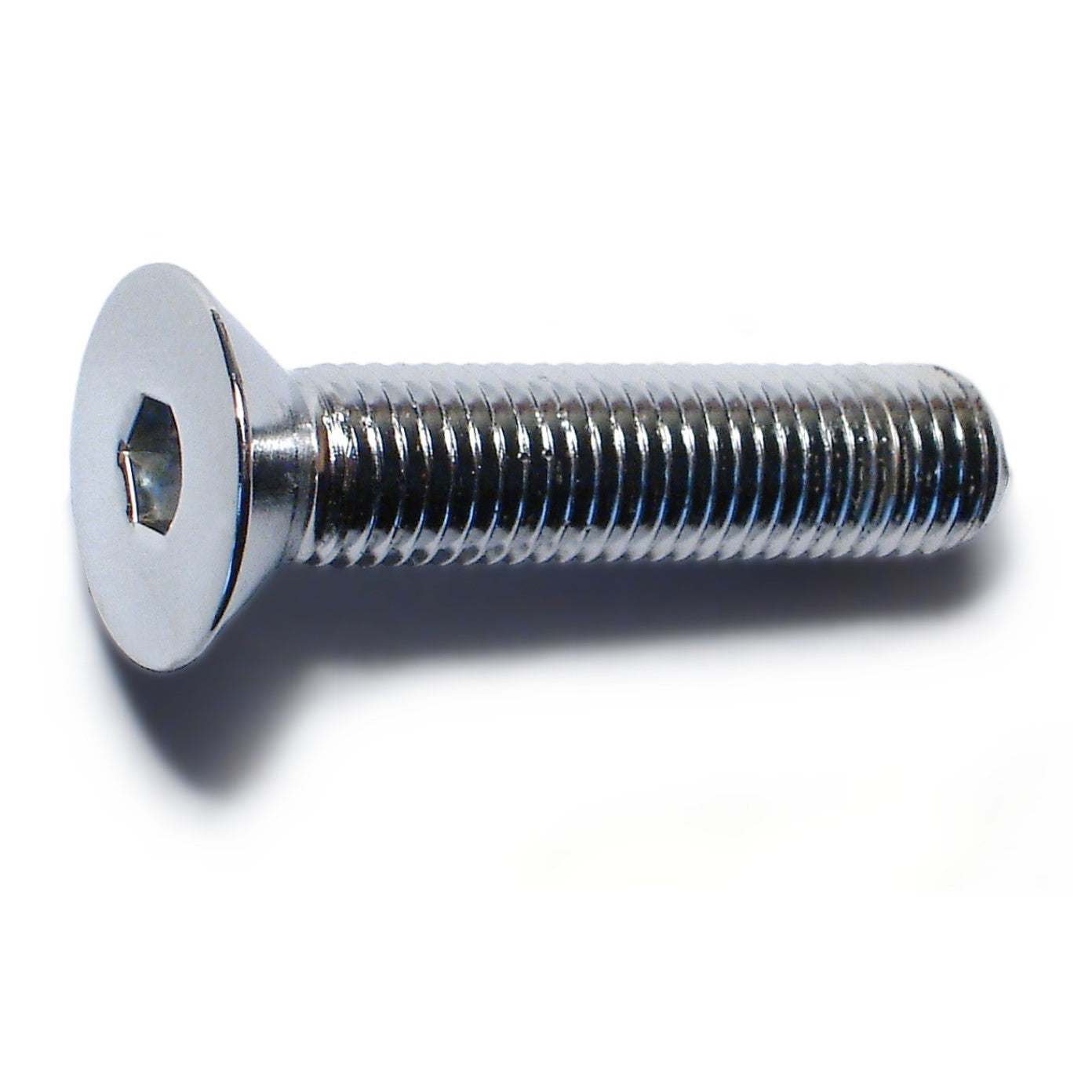 5/16"-24 x 1-1/2" Chrome Plated Steel Fine Thread Flat Head Socket Cap Screws