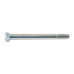 5/16"-24 x 4" Zinc Plated Grade 5 Steel Fine Thread Hex Cap Screws