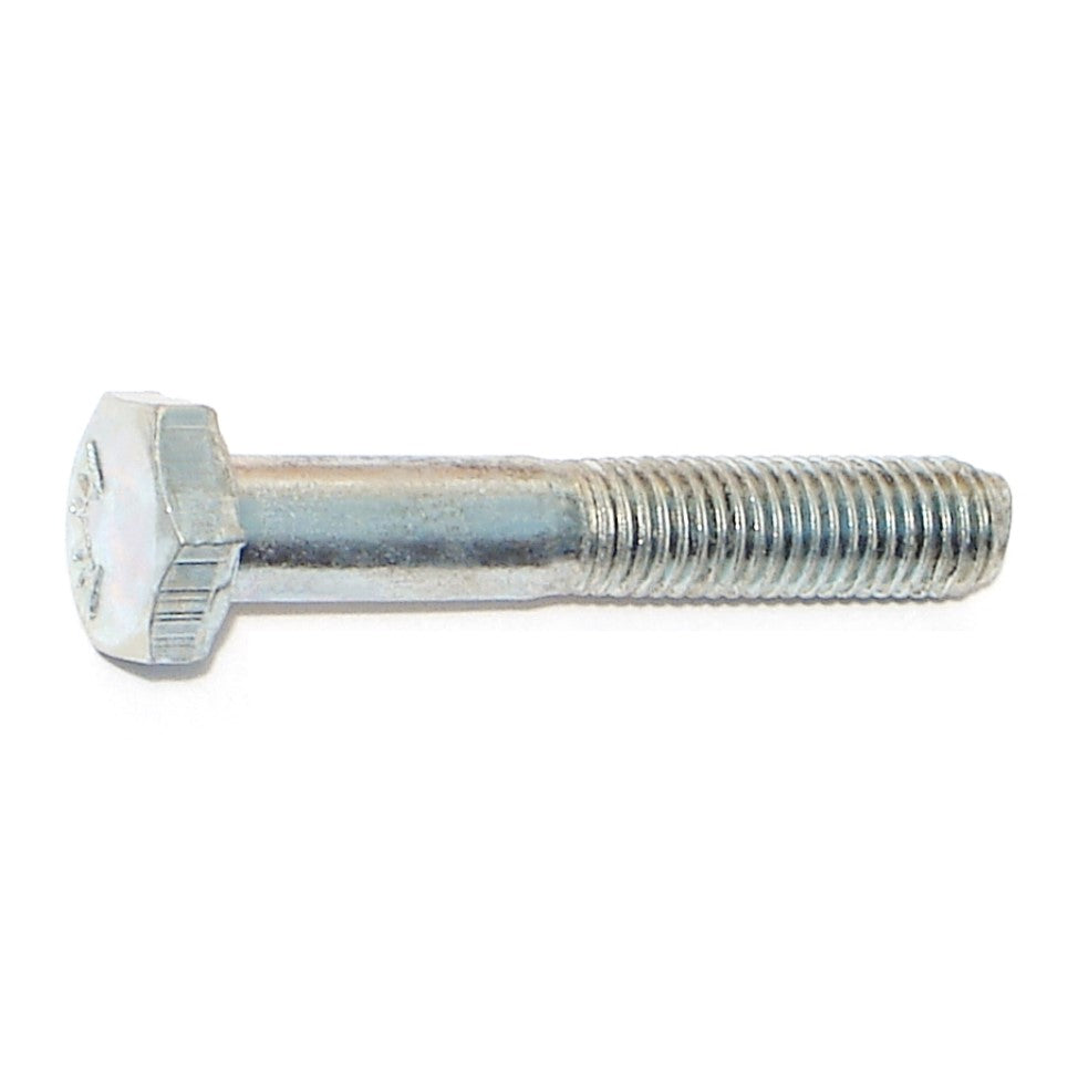 1/4"-28 x 1-1/2" Zinc Plated Grade 5 Steel Fine Thread Hex Cap Screws