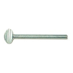 #10-24 x 2" Zinc Plated Steel Coarse Thread Spade Head Thumb Screws