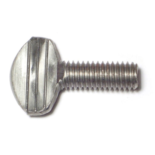 3/8"-16 x 1" Zinc Plated Steel Coarse Thread Spade Head Thumb Screws
