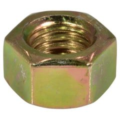 5/8"-11 Zinc Plated Steel Coarse Thread Left Hand Hex Nuts