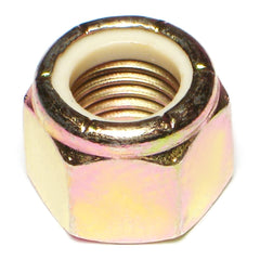 3/4"-10 Zinc Plated Grade 8 Steel Coarse Thread Nylon Insert Lock Nuts