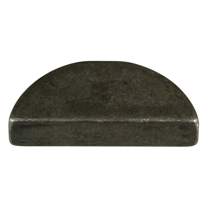 1/4" x 1-1/8" Zinc Plated Steel #18 Woodruff Keys