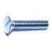 #12-24 x 1" Zinc Plated Steel Coarse Thread Slotted Flat Head Machine Screws