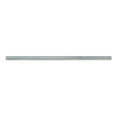 #4-40 x 3" Zinc Plated Grade 2 Steel Coarse Thread Threaded Rods