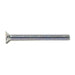 #6-32 x 1-1/2" Zinc Plated Steel Coarse Thread Slotted Flat Head Machine Screws