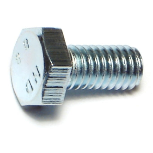 6mm-1.0 x 12mm Zinc Plated Class 8.8 Steel Coarse Thread Hex Cap Screws