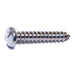 #14 x 1-1/2" 18-8 Stainless Steel Slotted Pan Head Sheet Metal Screws