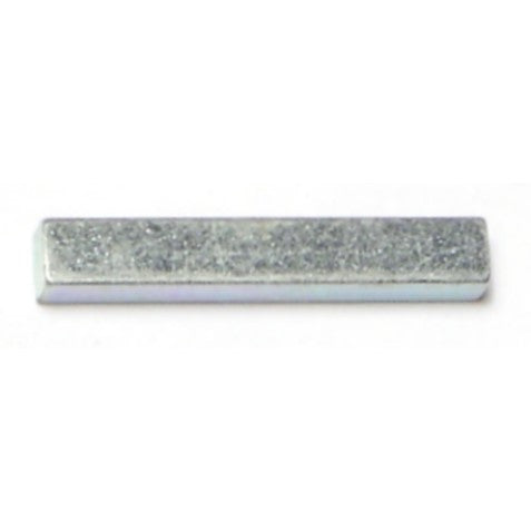 5/32" x 5/32" x 1" Zinc Plated Steel Square Machine Keys