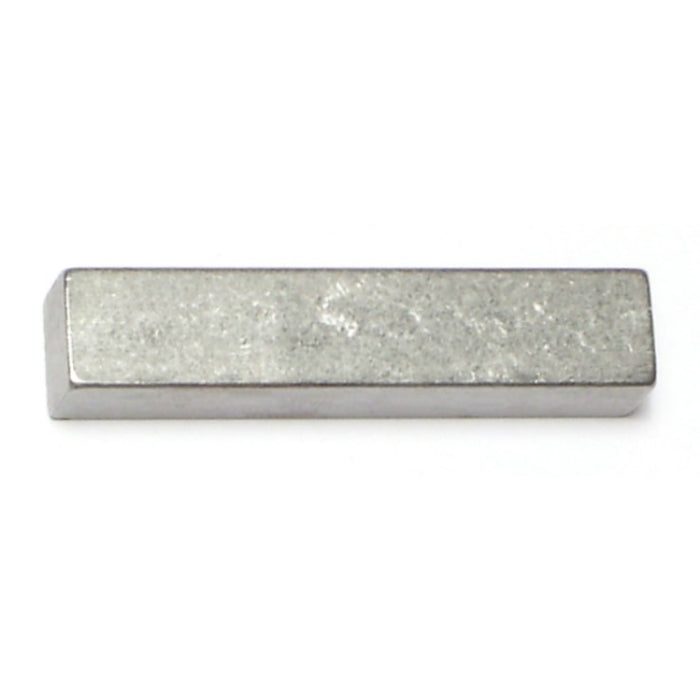 5/16" x 5/16" x 1-1/2" Zinc Plated Steel Square Machine Keys