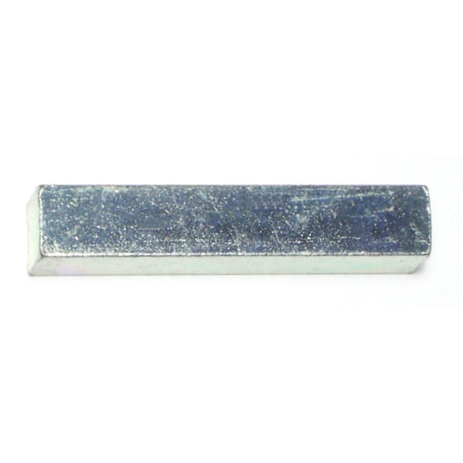 3/8" x 3/8" x 2" Zinc Plated Steel Square Machine Keys