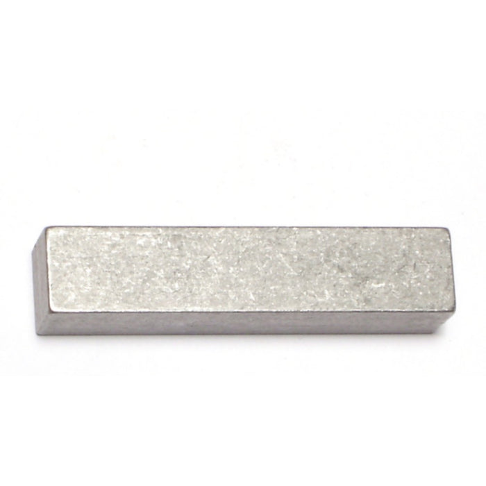 7/16" x 7/16" x 2" Zinc Plated Steel Square Machine Keys