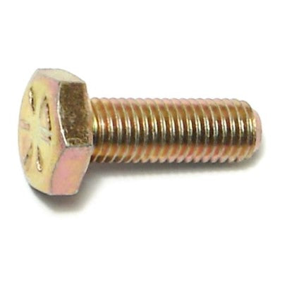 1/4"-28 x 3/4" Zinc Plated Grade 8 Steel Fine Thread Hex Cap Screws