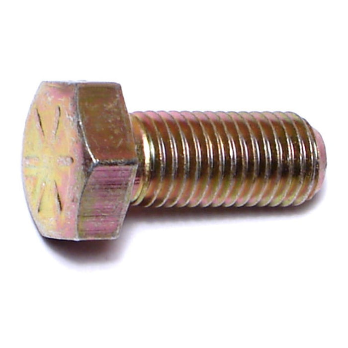 5/16"-24 x 3/4" Zinc Plated Grade 8 Steel Fine Thread Hex Cap Screws