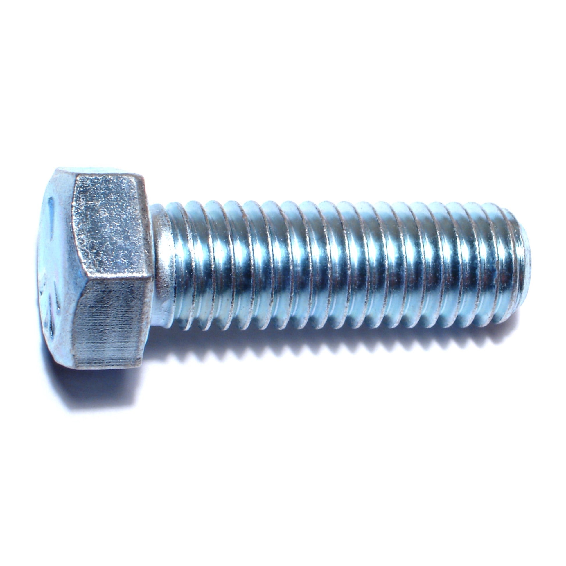 9/16"-12 x 1-3/4" Zinc Plated Grade 5 Steel Coarse Thread Hex Cap Screws