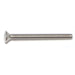 #6-32 x 1-1/2" 18-8 Stainless Steel Coarse Thread Slotted Oval Head Machine Screws