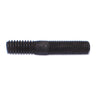 1/4"-20 x 1/4"-28 x 1-1/2" Zinc Plated Steel Fine Thread Automotive Studs