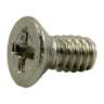 #0-80 x 1/8" 18-8 Stainless Steel Fine Thread Phillips Flat Head Miniature Machine Screws