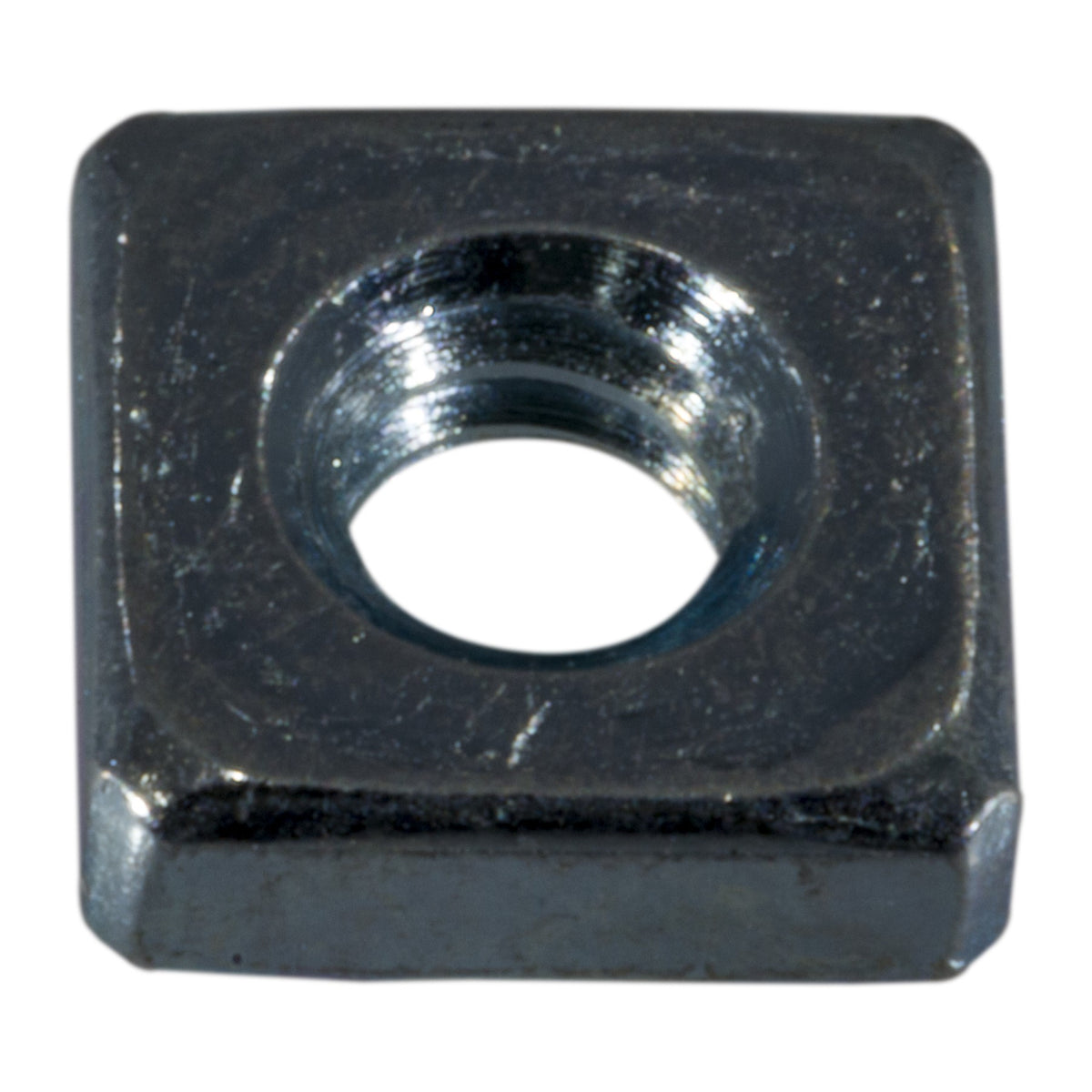 #10-24 Zinc Plated Steel Coarse Thread Square Nuts