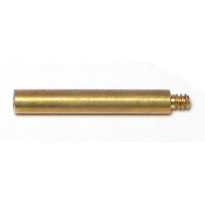 #4-36 x 1" Brass Coarse Thread Lamp Turnkey Extensions