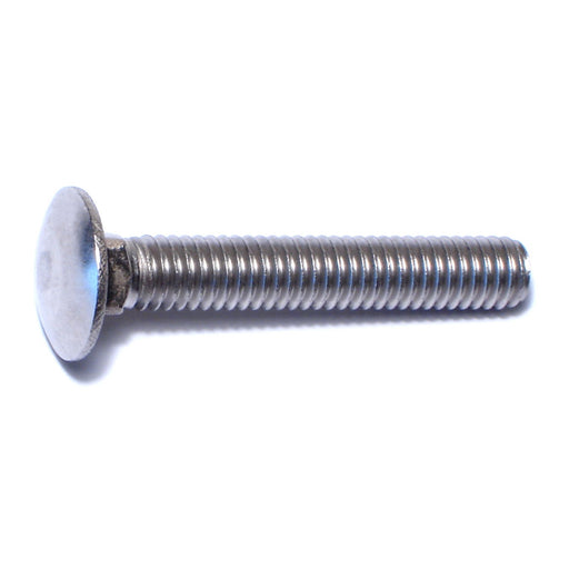 5/16"-18 x 2" 18-8 Stainless Steel Coarse Thread Carriage Bolts