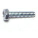 #6-32 x 5/8" Zinc Plated Steel Coarse Thread Slotted Indented Hex Head Machine Screws