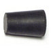 3/8" x 9/16" x 1" #00 Black Rubber Stoppers