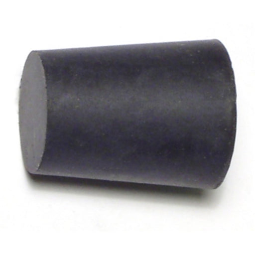5/8" x 13/16" x 1" #2 Black Rubber Stoppers