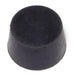 1.6" x 1-13/32" x 1" #8-1/2 Black Rubber Stoppers