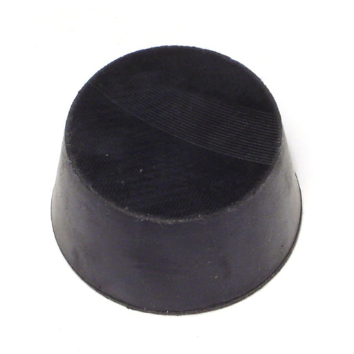 1.8" x 1-1/2" x 1" #9-1/2 Black Rubber Stoppers