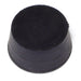 1.9" x 1-5/8" x 1" #10 Black Rubber Stoppers
