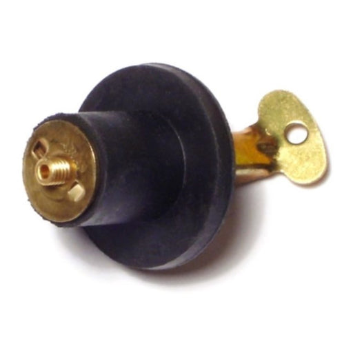 5/8" Brass Snap Handle Rubber Drain Plugs