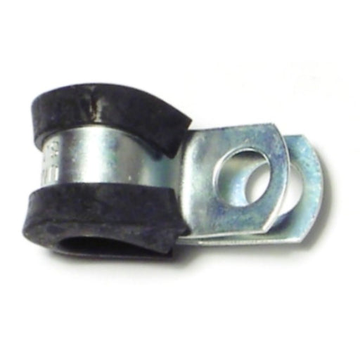 3/8" x 1/2" Rubber Cushioned Steel Support Clamps
