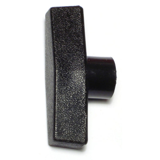 3/8"-16 x 2-1/2" Black Plastic Coarse Thread Bar Knobs