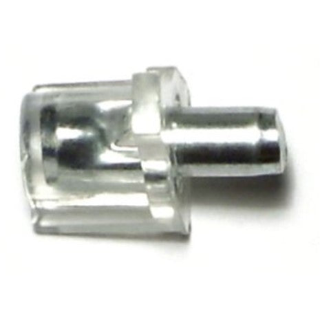 5mm x 10mm Clear Plastic Shelf Supports