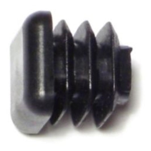 5/8" x 15/32" Black Plastic Furniture Tips