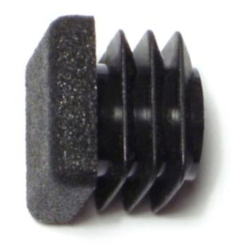 3/4" x 5/8" Black Plastic Furniture Tips