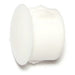 1/2" White Nylon Plastic Flush Head Hole Plugs