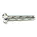 #6-32 x 3/4" Zinc Plated Steel Coarse Thread Slotted One-Way Round Head Screws