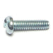 1/4"-20 x 1" Zinc Plated Steel Coarse Thread Slotted One-Way Round Head Screws