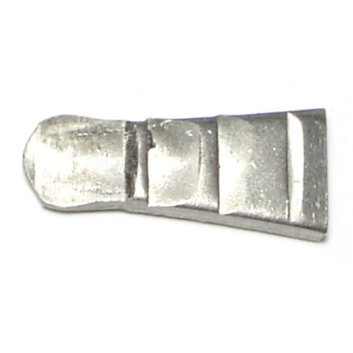 1-1/8" x 15/32" x 5/32" Zinc Plated Steel Wedges