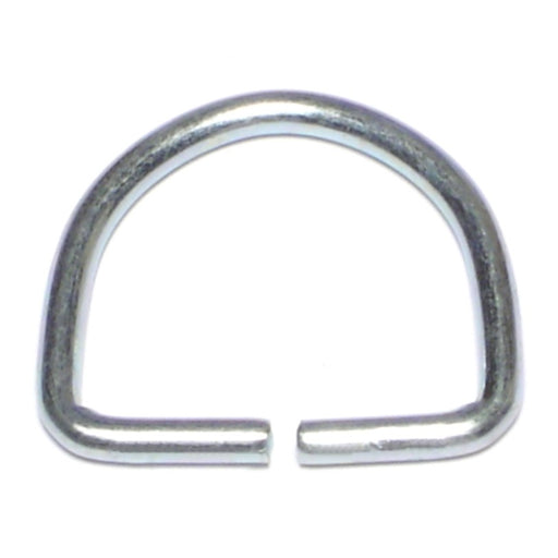 1/8" x 1" Zinc Plated Steel D-Rings