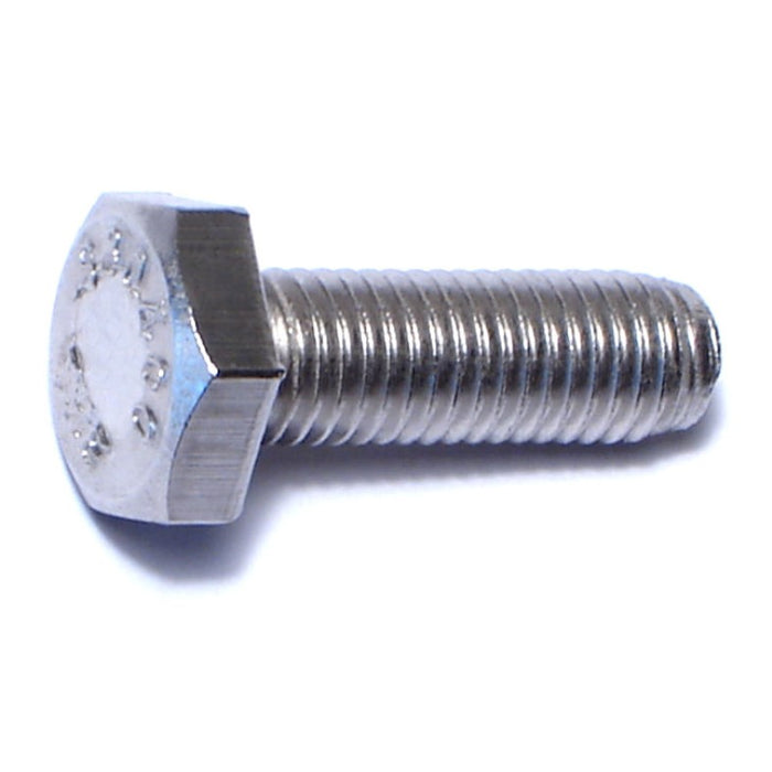 1/4"-28 x 3/4" 18-8 Stainless Steel Fine Thread Hex Cap Screws